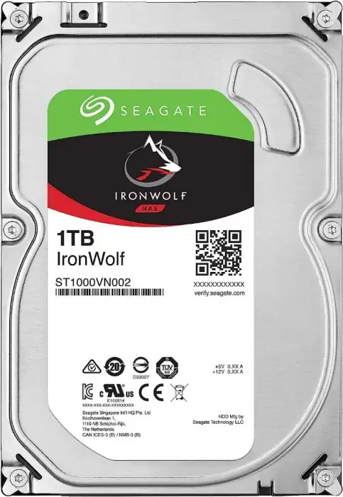 HDD SATA III NAS 1TB SEAGATE IRONWOLF 5.9K 3.5'' 64MB