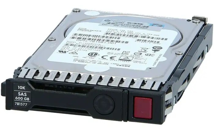 HP 600GB SAS 12G 10K SFF HDD for G8-G10 Servers 781516-B21