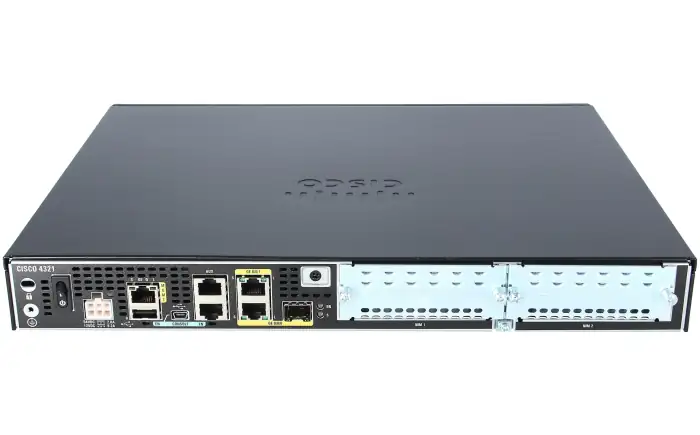 ROUTER CISCO ISR 4321 SEC BUNDLE 2GE, 2NIM, 4G FLASH, 4G DRA ISR4321-SEC/K9