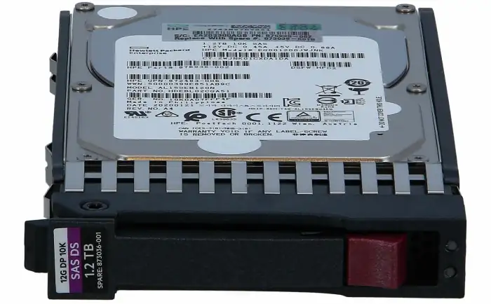 HP 1.2TB SAS 12G 10K SFF Hard drive 873012-B21