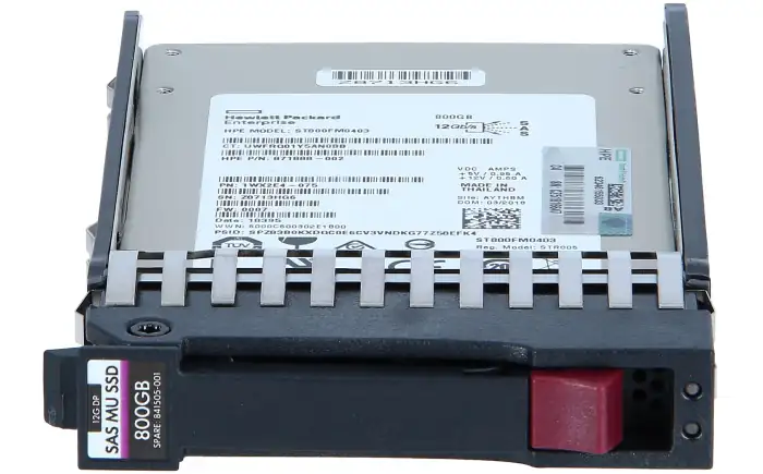 HP 800GB SAS 12G MU SFF SSD for MSA Storage N9X96A