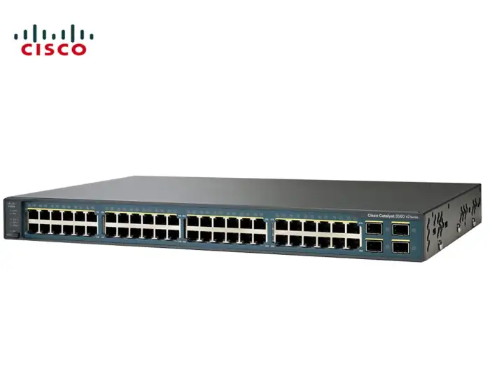 SWITCH ETH 48P 100MB 4x1GBE SFP CISCO CATALYST 3560 v2 POE
