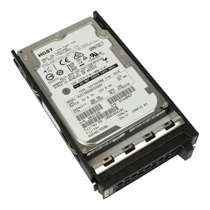 300GB SAS HDD 12G 15K 2.5in 10601834165