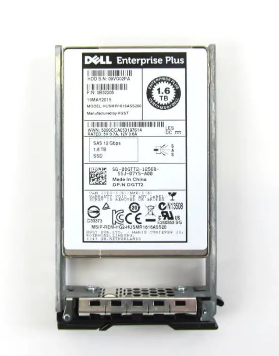 1.6TB SSD 2.5 SAS 12G WI COMPELLENT 30X4C 30X4C-COMPELLENT