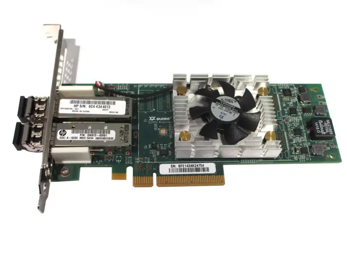 HP SN1000Q 16Gb 2-Port FC HBA (LP+2SFP) QW972A-LOW