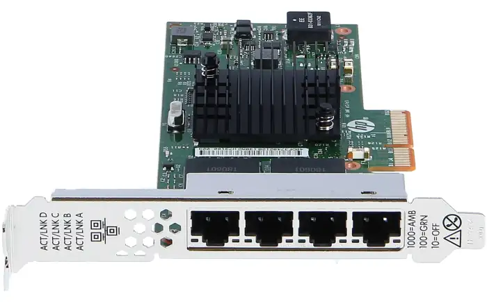 HP 1GB 4-Port 366T Ethernet Adapter 811546-B21