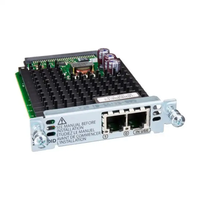 Two-Port Voice Interface Card - FXS and DID (OPX Lite FXS) VIC3-2FXS-E/DID
