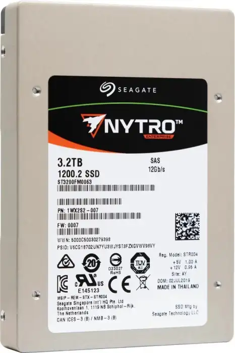 SSD SRV 3.2TB 2.5'' SEAGATE SAS 12G - ST3200FM0063 NEW RECERTIFIED