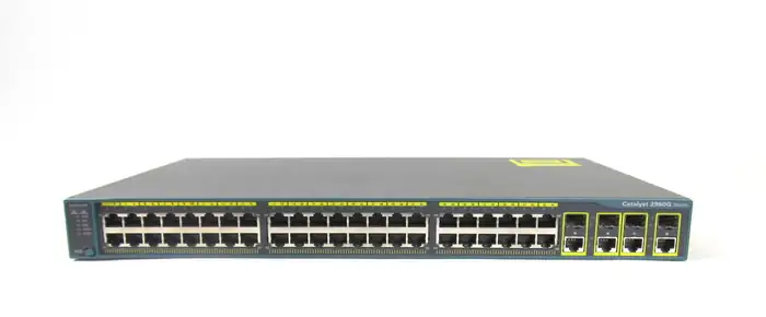 SWITCH 48P 1GBE CISCO 2960-G 4xSFP LAN-B WS-C2960G-48TC-L