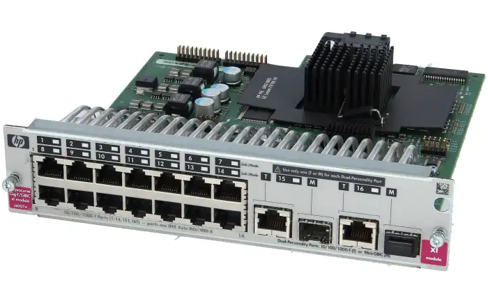 HP 16-Port 10/100/1000 XL Module J4907A