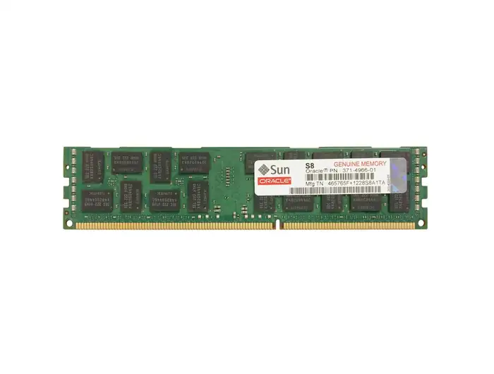 8GB SUN PC3L-10600R DDR3-1333 2Rx4 CL9 ECC RDIMM 1.35V