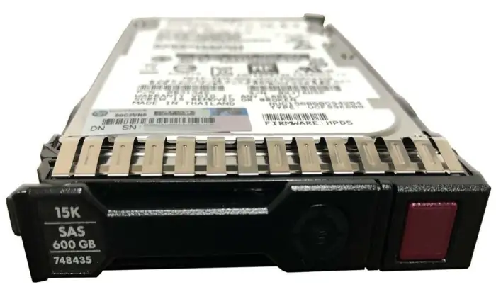 HP 600GB SAS 12G 15K SFF HDD for G8-G10 Servers 748387-B21