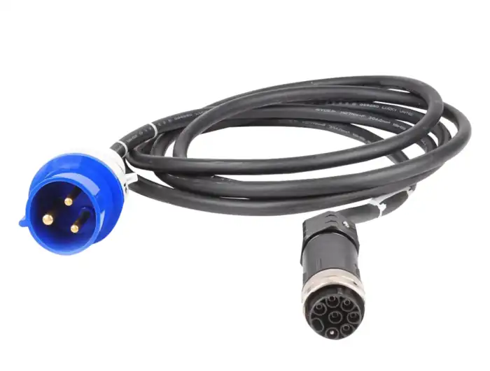 P.CORD,24A,IEC309 P+N+G 32A 7014-6656