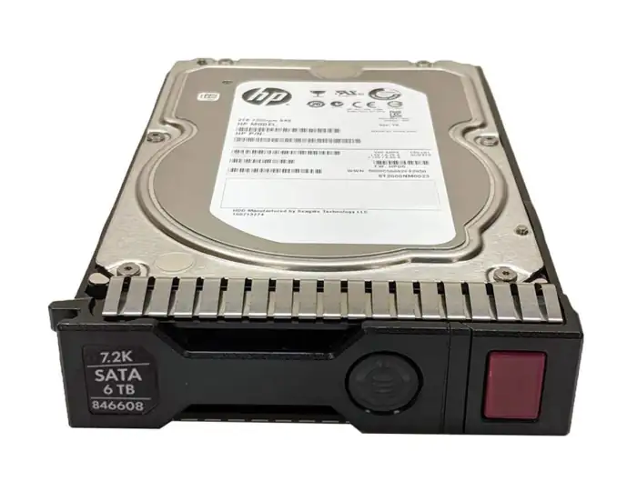 HP 6TB SATA 6G 7.2K LFF HDD for G8-G10 Servers 846608-001