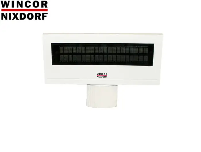 POS CUSTOMER DISPLAY WINCOR BA63 RS232 WH NO BASE/CAB GA-