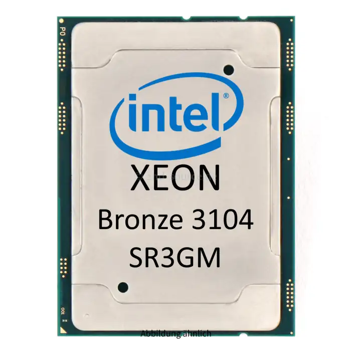 Intel BRONZE 3104 1.70GHz 6C 8.25MB 85W 1.7GHz Processor Opt SR3GM