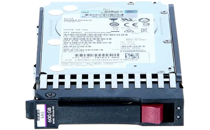 HP 600GB SAS 12G 10K SFF HDD for MSA Storage  EG0600JETKA-MSA