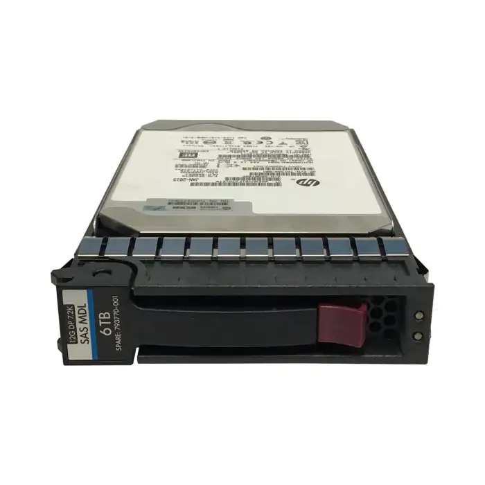 HP 6TB SAS 12G 7.2K LFF 512e Helium Hard drive 793770-001