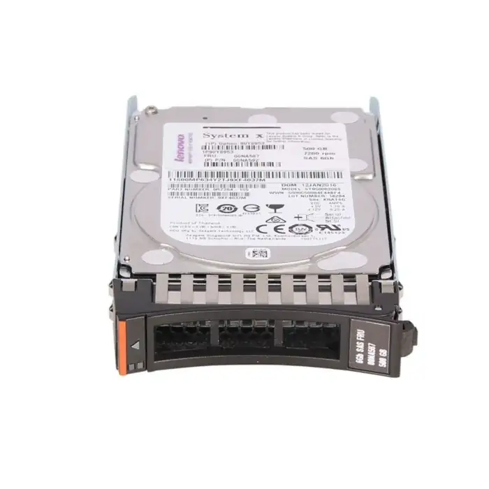 500GB 7.2K 6Gbps NL SAS 2.5in SFF G2HS HDD 90Y8953