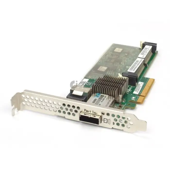 HP P222/512MB FBWC 6G 1x INT/EXT SAS Controller 633537-001