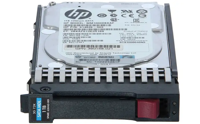 HP 1TB SATA 3G 7.2K SFF Hard drive 626162-001