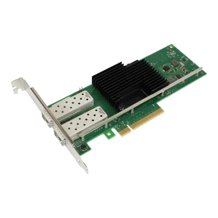 Dual Port 10 Gigabit Converged Network Adapter Intel X710-DA EX710DA2G1P5-FU