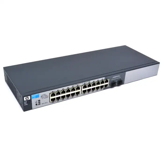 SWITCH ETH 24P 1GBE 2x1GBE SFP HP PROCURVE 1810-24G J9450A
