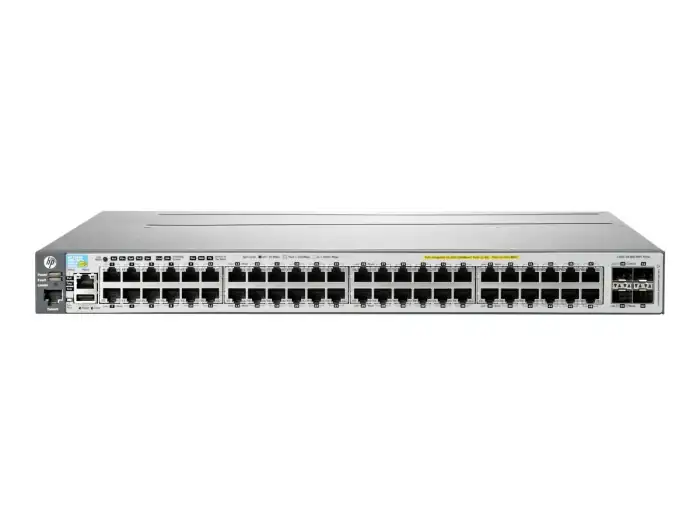 HP Aruba 3800 48G POE+ 4SFP+ Switch J9574A