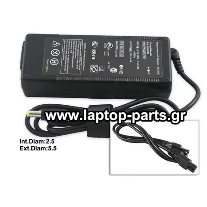 AC ADAPTER IBM-LENOVO 16.0V/4.5A/72W (5.5*2.5) - 02K6747