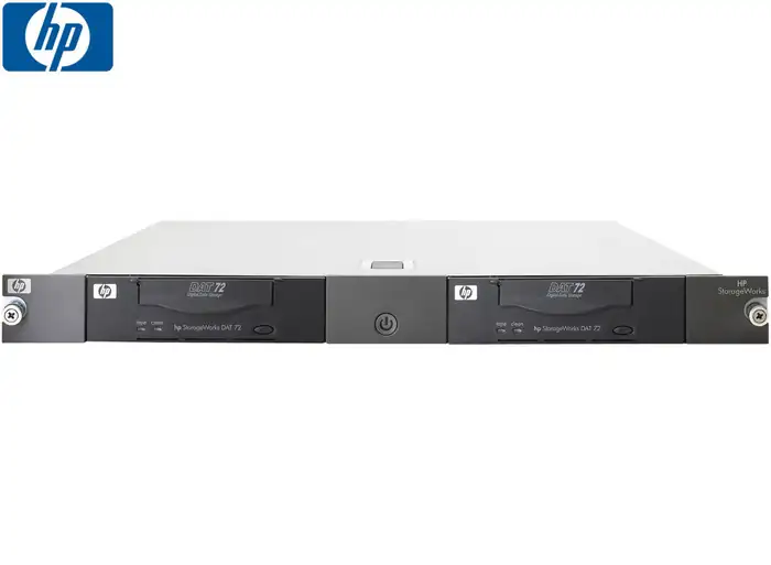 TAPE DRIVE ENC 1U HP STORAGEWORKS WITH 2x DAT 72GB SCSI