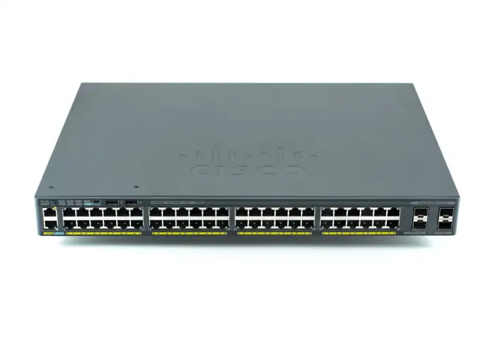 SWITCH ETH 48P 1GBE & 4SFP CISCO CATALYST 2960-X PoE+ 1xPSU LAN Base