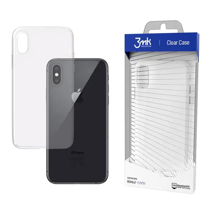 Apple iPhone X - 3mk Clear Case