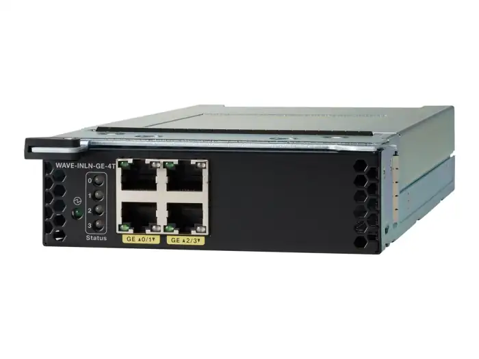 Cisco Expansion Module - 4 x 10/100/1000Base-T LAN WAVE-INLN-GE-4T
