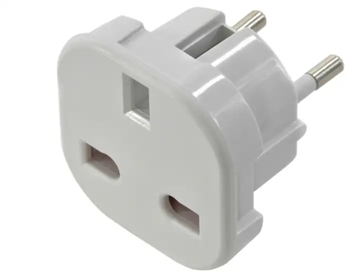 POWER ADAPTER UK TO EU NEW