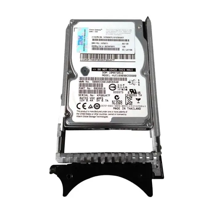 856GB 10K RPM SAS SFF-1 DISK (IBM i) 1737