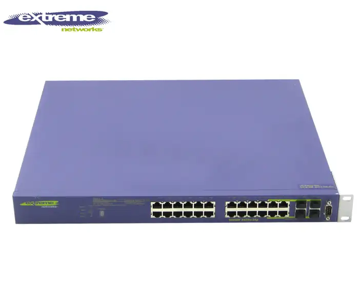 SWITCH ETH 24P 1GBE & 4SFP EXTREME NETWORKS SUMMIT X450E-24P POE