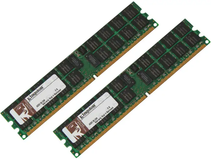 2GB(2x1GB) KINGSTON PC133 CL3 ECC SDRAM DIMM KIT
