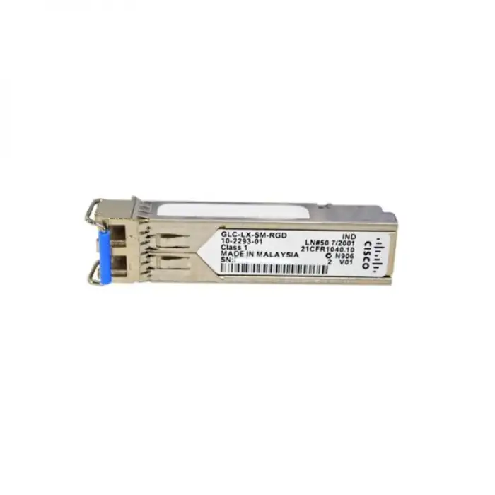 CISCO GLC-LX-SM-RGD 1000BLX SFP MODULE 1310NM 10KM GLC-LX-SM-RGD