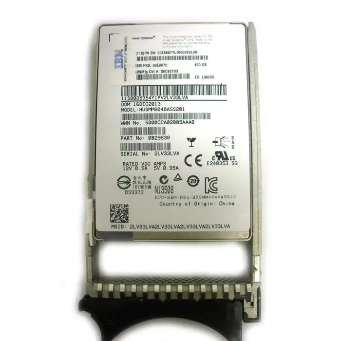 387GB SFF-1 SSD (IBM i) 00E8672