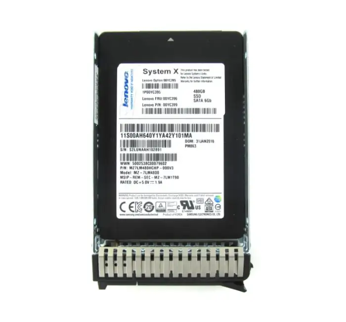 480GB SSD 00YC396