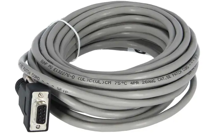 EMC 7.62m Micro-DB9 Serial Cable 038-003-084