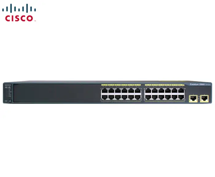 SWITCH ETH 24P 100MB & 2TX UPLINKS CISCO CATALYST 2960-24