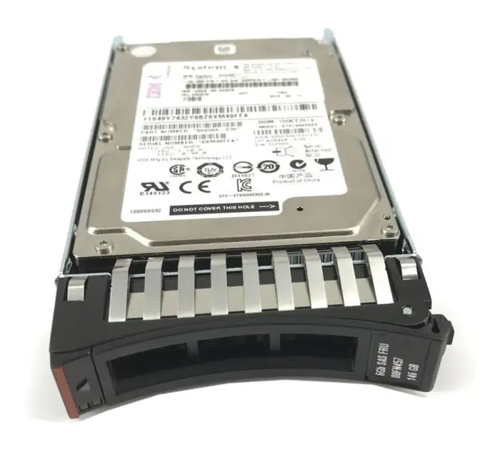 146GB 15K 6Gbps SAS 2.5in SFF G2HS HDD 00FN457