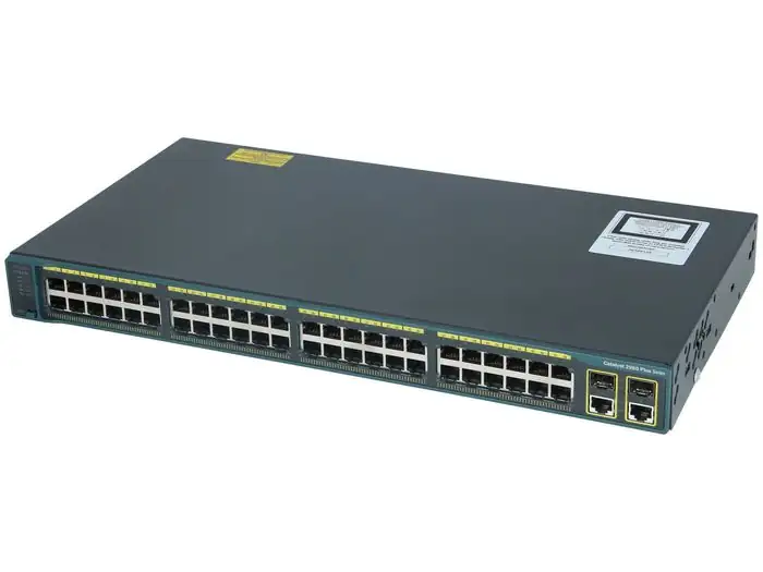 Cisco 2960 48 10/100 PoE + 2 1000BT +2 SFP LAN B WS-C2960-48PST-L