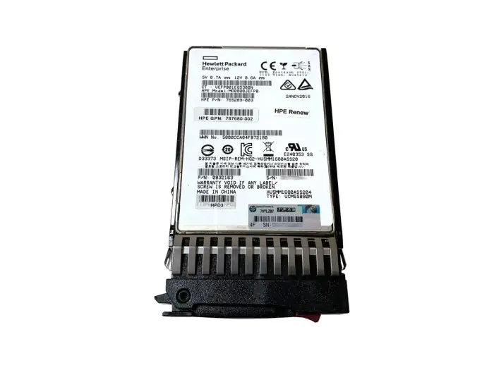 HP 200GB SAS 12G Mainstream Endurance SFF SSD 741224-001