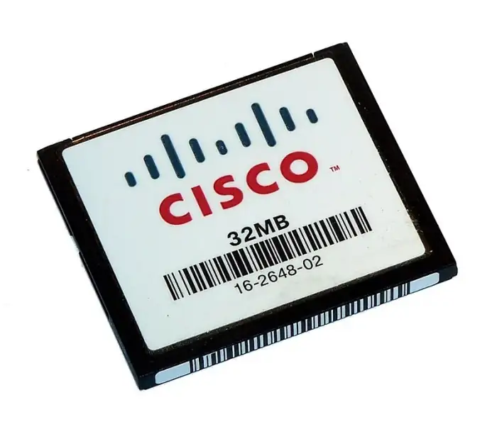 FLASH CARD 32MB CISCO CF FOR CISCO 1800