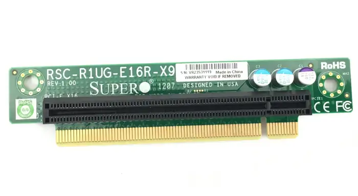 Supermicro Riser Card PCI-e x16 RSC-R1UG-E16R-X9