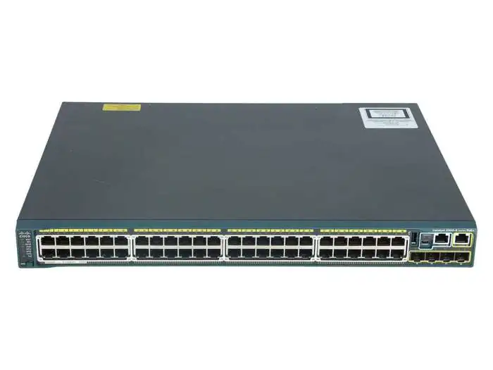 SWITCH ETH 48P 1GBE 4x1GBE SFP CISCO 2960S  POE 740W LAN Base WS-C2960S-48FPS-L