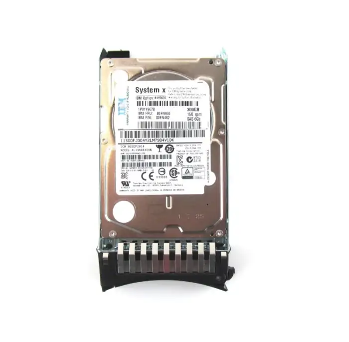 300GB 15K 6Gbps SAS 2.5in G2HS HDD  00FN462