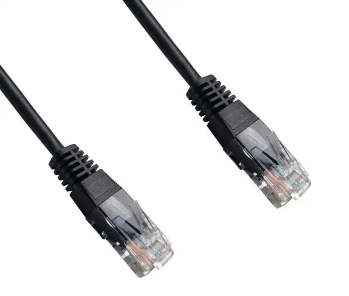 PATCH CORD UTP 1.5M CAT5E BLACK